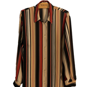 Vitoria Verani  long sleeve striped blouse (46) 16/18